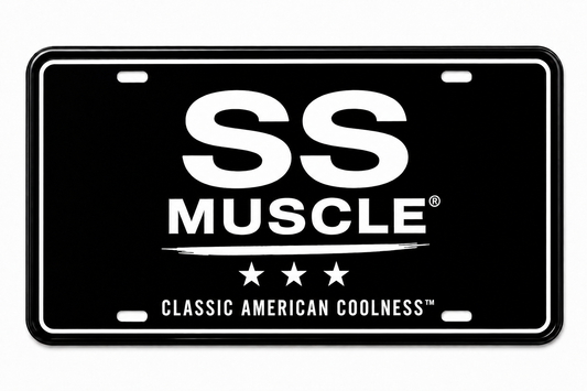 SS MUSCLE® Classic American Coolness™ License Plate
