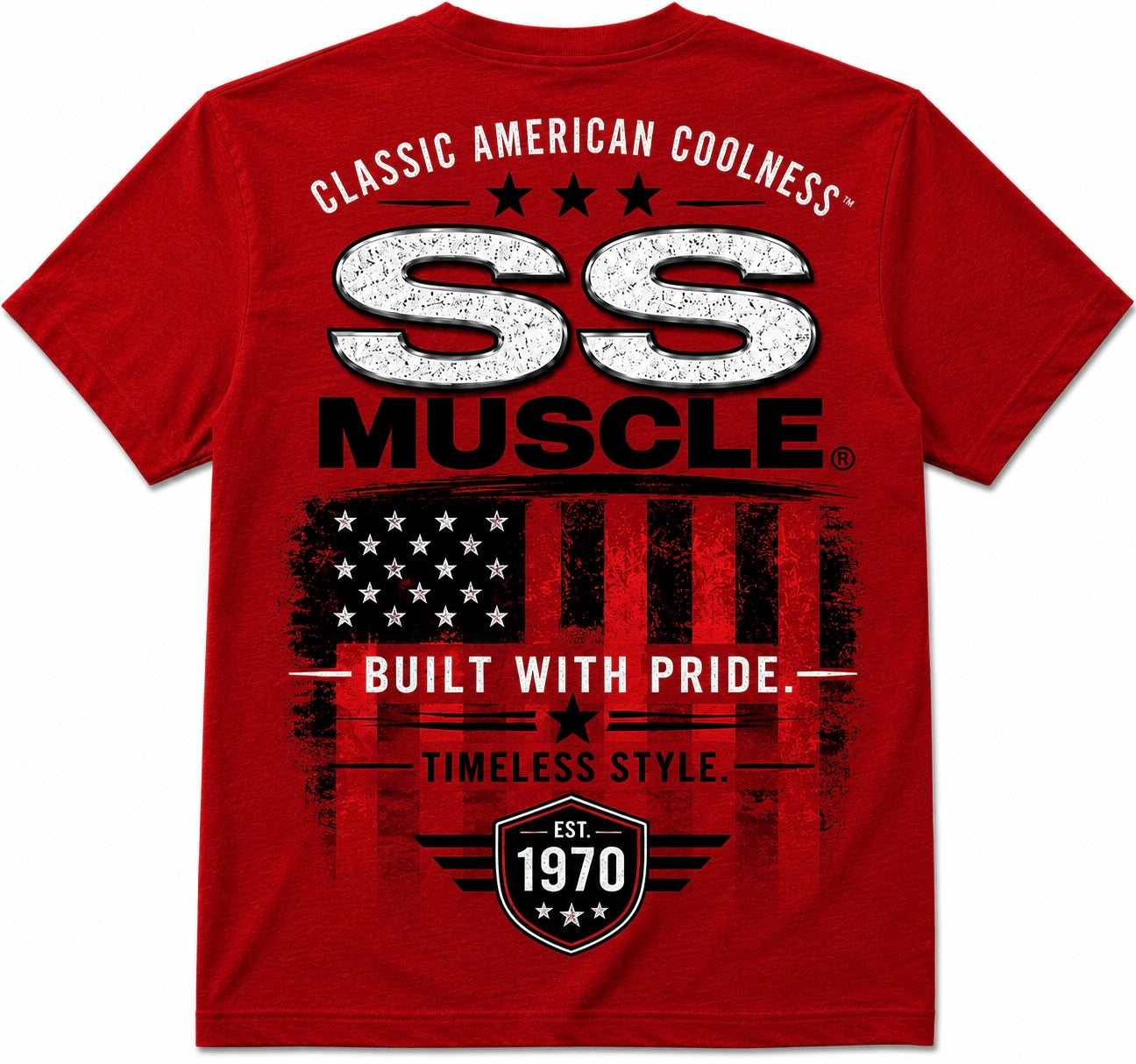 SS MUSCLE® Classic American Coolness™ Tee