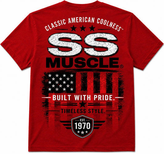 SS MUSCLE® Classic American Coolness™ Tee