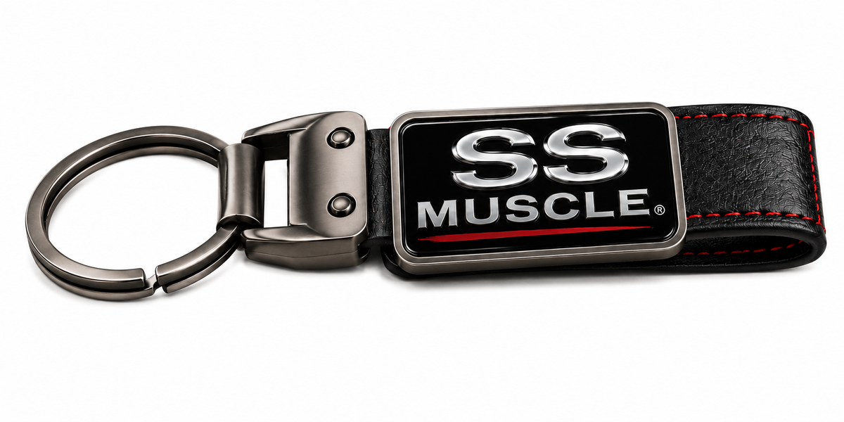 SS MUSCLE® Premium Leather Key Chain