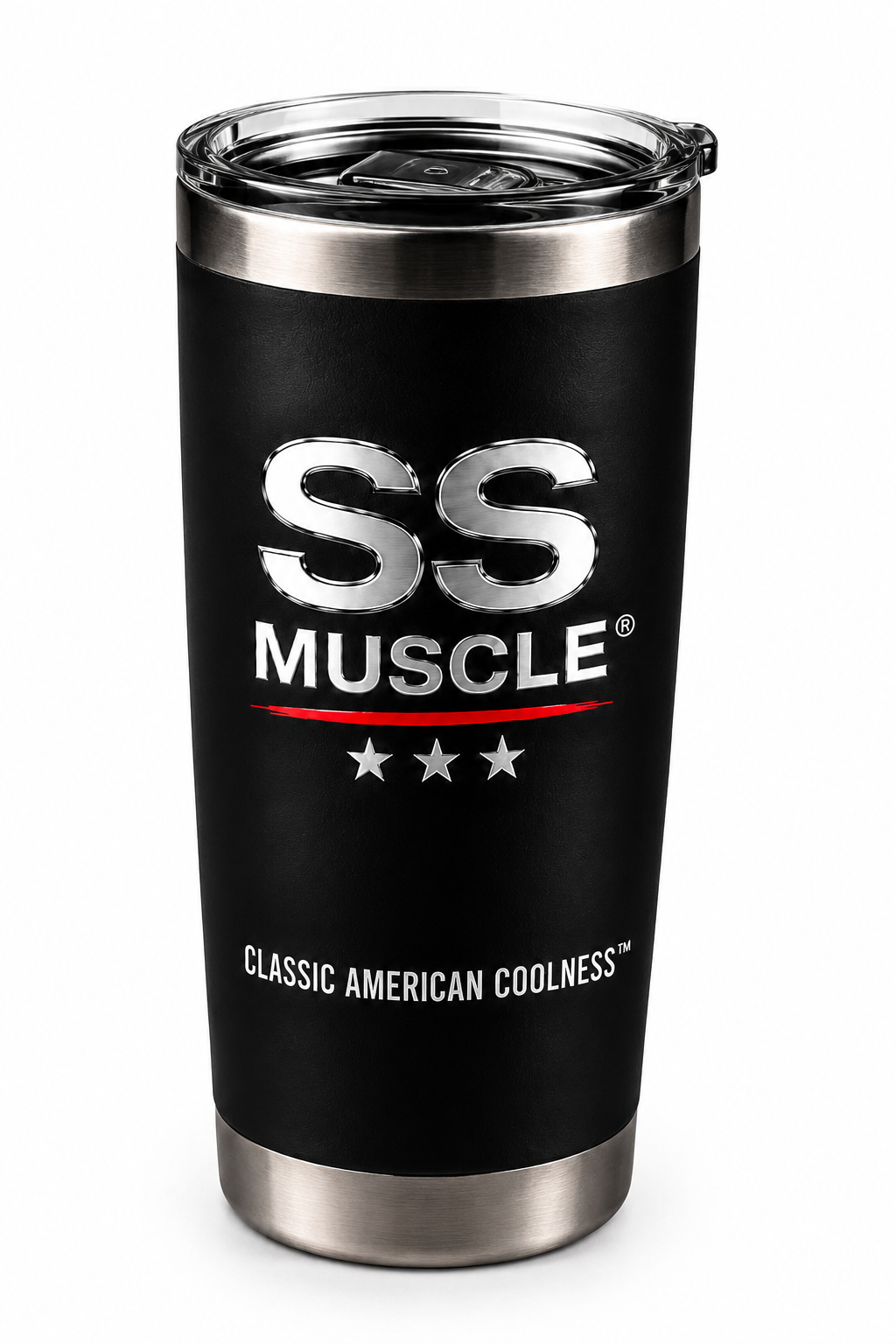 SS MUSCLE® Classic American Coolness™ 24oz Coffee Tumbler