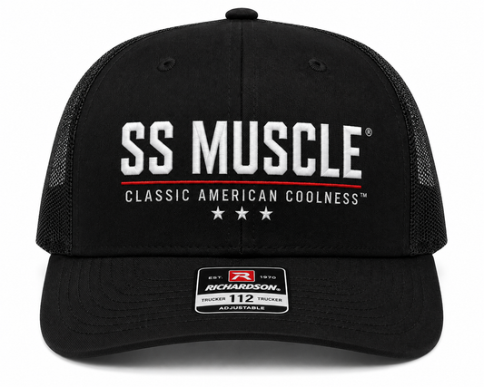SS MUSCLE® Classic American Coolness™ Trucker Hat