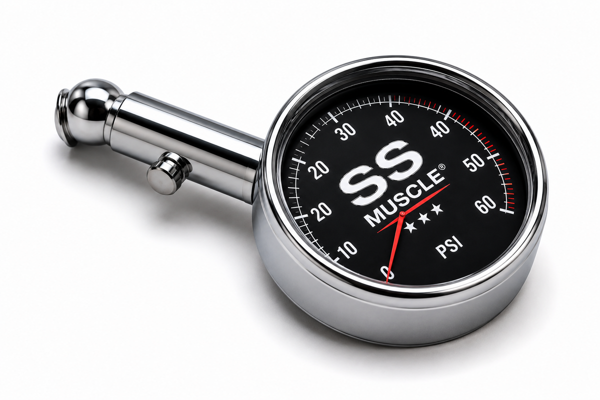 SS MUSCLE® Premium Tire Pressure Gauge